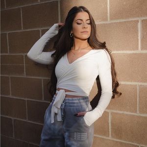 Balance/Vitality dancer wrap top